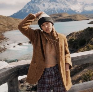 Madewell Retro pompom beanie hat winter Unisex